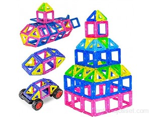 Nouveau modèle de jeu de jouet Blocs de construction magnétiques | Enfants aimant bricolage construction blocs de construction | Bâtiment magnétique empilant un cadeau de jeu pour tout-petit | 38 Bloc