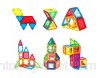 TGRBOP 130 Pièces 3D Coloré Blocs De Construction Magnétiques Construction Puzzle Enfants Jouet Éducatif Aimant Blocs Kits Jouer Blocs d\'apprentissage Tuiles Très Amusant pour Les Enfants