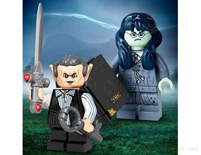 LEGO 71028 - Mini figurines Harry Potter Griphook #6 et la myrte maurale #14 dans une boîte cadeau