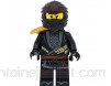 LEGO Ninjago Figurine Cole Legacy avec armure d\'épaule et armes.