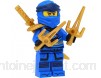 LEGO Ninjago Jay Legacy Mini figurine avec armure d\'épaule et épées