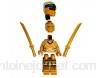 LEGO Ninjago Mini figurine Lloyd - Ninja doré / Ninja doré avec armes bonus