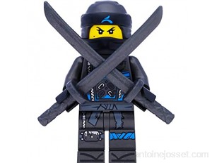 LEGO Ninjago Mini figurine NYA avec deux visages et épées dans le pays des dragons/Hunted