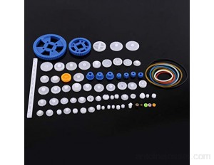 Kits d'engrenages Petites pièces pour robots de bricolage pour le remplacement de pièces80 gear packs