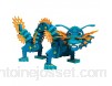 Bloco - Dragons - Aqua & Pyro Dragons - Asmokids - Jeu de construction - Figurine en mousse