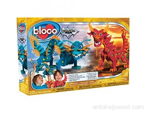 Bloco - Dragons - Aqua & Pyro Dragons - Asmokids - Jeu de construction - Figurine en mousse