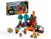 LEGO 21168 Minecraft La forêt biscornue Jeu du Nether et de Construction Le Chasseur Piglin et Hoglin pour Enfant de 8 Ans et +