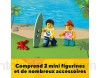 LEGO 31118 Creator La Maison sur la Plage du Surfeur Jeu de Construction avec Phare et Pool House pour l\'été