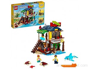 LEGO 31118 Creator La Maison sur la Plage du Surfeur Jeu de Construction avec Phare et Pool House pour l'été