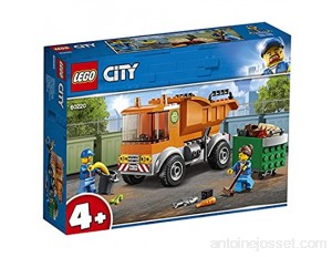 LEGO 60220 City Le Camion de Poubelle avec 2 Figurines et Accessoires Jouet de véhicule pour Enfants