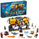 LEGO 60265 City La Base d’Exploration océanique Ensemble sous-Marin de Base d'exploration Jouets d'aventures de plongée pour Enfants