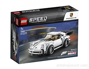 LEGO 75895 Speed Champions 1974 Porsche 911 Turbo 3.0 Véhicules Jouets pour Enfants modèle de Pack d'extension Forza Horizon 4