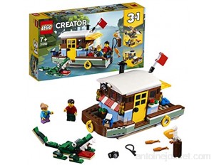 LEGO®-Creator La péniche au bord du fleuve Jeu de construction 7 Ans et Plus 396 Pièces 31093