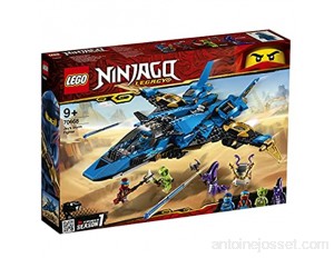 LEGO® NINJAGO® Le supersonic de Jay Jeu de construction 9 Ans et Plus 490 Pièces 70668