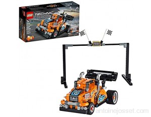LEGO Technic 42104 - 2-en-1 Pull-Back - Race Truck Dragster 227 pièces