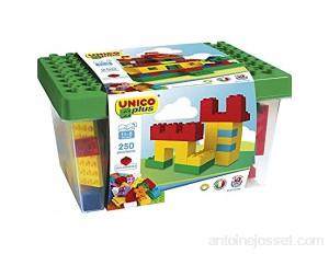 Unico Plus 8525 Boîte de 250 Briques de Construction