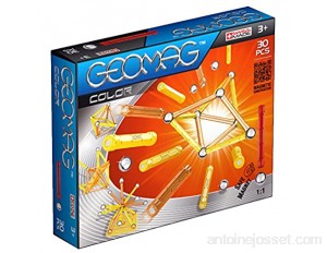 Geomag Classic 251 Color Constructions Magnétiques et Jeux Educatifs 30 Pièces 6806 Multicolore