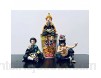 qingfeng Figurine Chokonose de qualité supérieure - Figurine de démon Kamado Tanjirou/Agatsuma Zenitsu Kimetsu no Yaiba - Jouet Couleur : 19 cm avec boîte de vente au détail