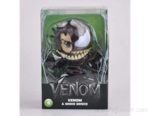 qingfeng Marvel Venom Eddie Brock Figurine à tête pompon