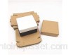 Fiabilité de la sécurité 20pcs / lot Boîtes de Papier Kraft pour Thanksgiving Jour Petit Bouquet Emballage Cadeau Carton Cadeau boîte de conteneurs en Gros Papier Color : Black 6x6x1.5cm