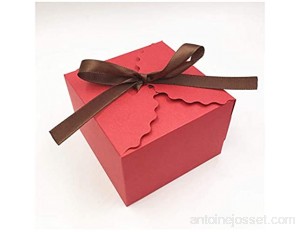 Fiabilité de la sécurité 30pcs / lot Boîtes de papier Kraft pour Happy Festival Holiday Festival Sweet Candy Cadeaux Boîtes de conteneur de carton avec ficelle de Tassel Papier  Color : Dark Khaki 