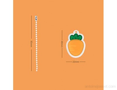 Journal mignon à 3 trous - Mini carnet de notes à feuilles volantes - Organiseur de classeur - Fournitures scolaires Kawaii couleur : Hu Luo Bo
