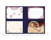 xingwang Journal Light Years Beautiful Journal Planning Vintage Notebook Study Notepad Couverture rigide couleur : couverture D dimensions : 12 8 cm x 18 8 cm