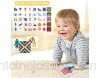Cartes flash de contraste de stimulation visuelle carte flash d\'entraînement à la concentration pour améliorer le développement cognitif des bébés