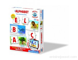 Clementoni - 62015 - Jeu Educatif - Teddy le genie - L'alphabet - 3-5 ans