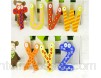Lomsarsh  Autocollant de réfrigérateur pour l\'enseignement bébé jouets 26pcs lettres enfants en bois alphabet réfrigérateur aimant enfant jouet éducatif