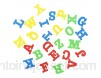 TomaiBaby Magnétique Lettres Alphabet Réfrigérateur Aimants en Plastique Coloré ABC Jouet Éducatif Ensemble Réfrigérateur Phonétique Préscolaire Apprendre L\' orthographe pour Enfants 1