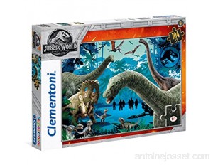 Clementoni - 27098 - Supercolor Puzzle - Jurassic World - 104 Pièces