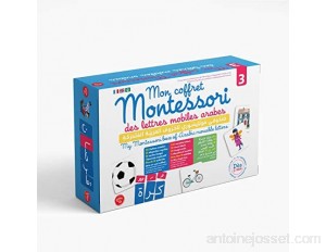 Graine de foi Mon Coffret Montessori des Lettres Mobiles Arabes 3 - Dès 3 Ans