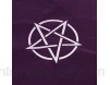 S-TROUBLE 50 × 50 cm pentagrammes Tarots Carte Nappe Velours sorcière Divination autel Tissu Jeux de société Runes Astrologie Oracle Carte Pad