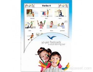 Yo-Yee Flashcards Cartes Images en français - Verbe 4 - pour l’enseignement des Langues et l’Encouragement linguistique dans Les garderies Les Jardins d’Enfants et Les écoles