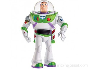 Disney Pixar Toy Story 4 Figurine parlante Buzz L'Éclair Super Action avec ailes dépliables lumières sons et marche version française jouet pour enfant GGK17