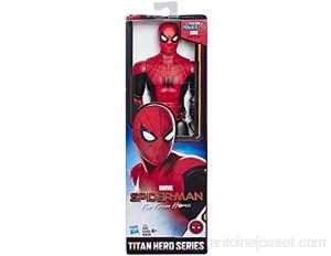Marvel Spider-Man Far From Home - Figurine Spider-Man Titan – 30 cm - Jouet Spider-Man
