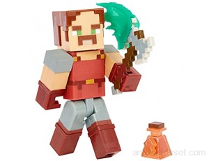 Minecraft Dungeons figurine articulée Hal 8 cm avec accessoires inclus jouet d’action et d’aventure pour enfant inspiré par le jeu vidéo GNC28