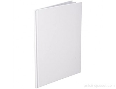 Ashley Productions - Livre vierge blanc à couverture rigide - 28 x 21 6 cm