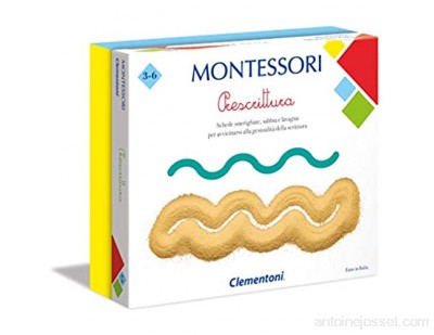 Clementoni-16209-Montessori-Prescription Jeu éducatif Multicolore 16209