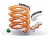 Clementoni- Action & Réaction-Spirale + Trappe-Jeu de Construction-Circuit de Billes créatif-fabriqué en Italie 8 Ans et Plus 19168 Multicolore