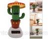 Abcidubxc Cactus Poupée dansante à énergie solaire - Balançoire automatique - Figurine miniature - Décoration pour enfants - Cadeau - Cactus à énergie solaire