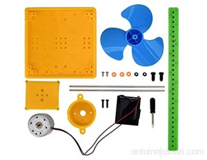 SH-RuiDu Générateur à énergie solaire - Kit de matériel facile à assembler - Jouet éducatif pour une expérience pédagogique