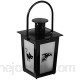 ABOOFAN Lampe à vent portable pour Halloween - Motif chat noir