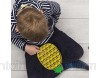 Cacowap Jouets Sensoriels Camouflage Ananas Push Bubble Jouets Sensoriels Jouets De Décompression en Silicone Jouets De Décompression pour Enfants Adultes