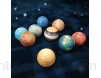 GWHW Boule Jouet Neuf Planètes Éponge Solide Balle Molle Lune Étoile Balle Éducation Précoce Moussant Jouet pour Enfants Balle Rebondissante