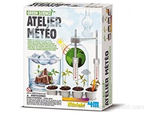 4M Kidz Labs Kit de Fabrication Green Science : Atelier Météo