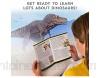 Bandai - National Geographic - Kit de fouille - 3 fossiles de dinosaure à extraire - Jeu scientifique et éducatif - STEM - JM00612