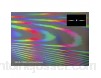 Feuille de Double Axe de Réseau de Diffraction Holographique 13 500 Linges/ 30X15cm