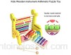 Abacus multifonctionnel instrument en bois préscolaire calcul pour enfants cadeaux tout-petits